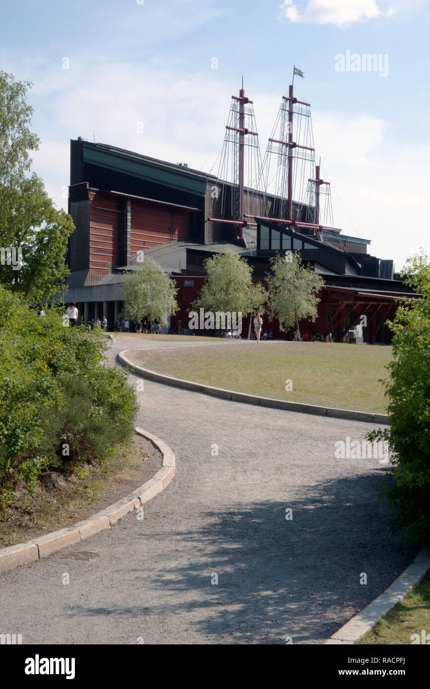 View of the Vasa Ship Museum, Stockholm, Sweden, Scandinavia, Europe Stock Photo