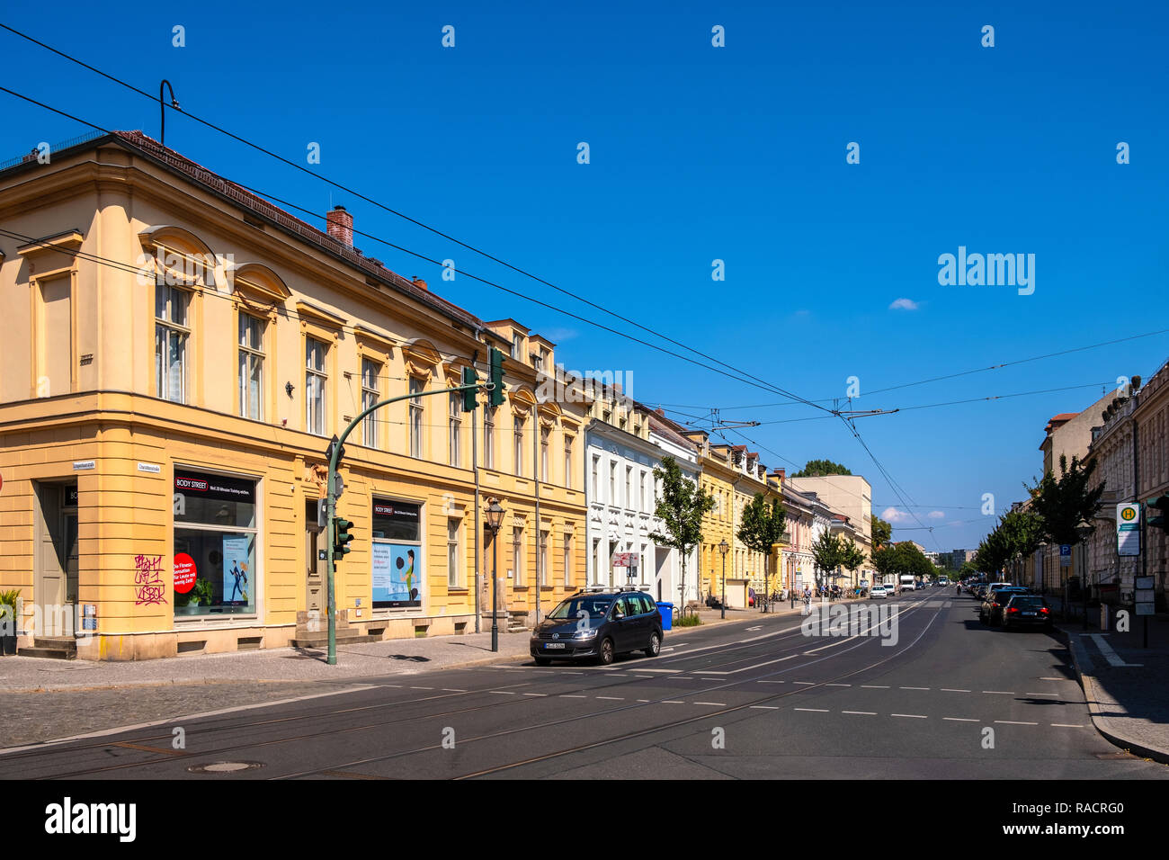 Potsdam, Brandenburg / Germany 2018/07/29 Panoramic view of the
