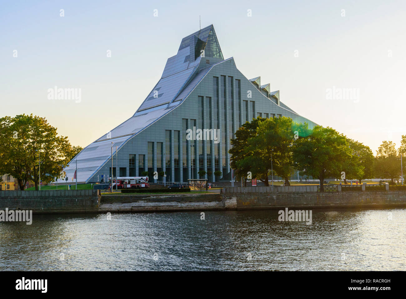 National Library, Riga, Latvia, Europe Stock Photo