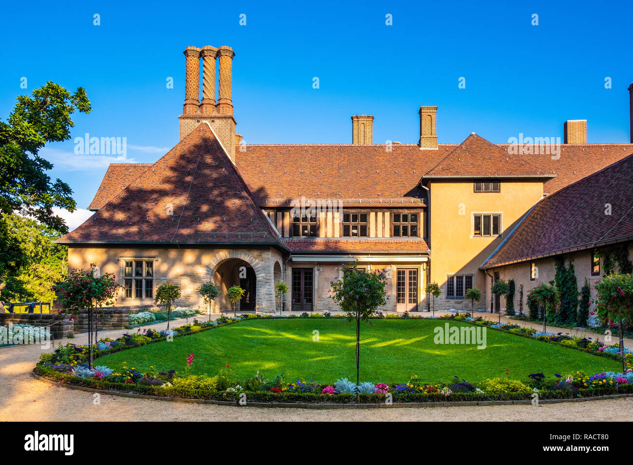 Potsdam, Brandenburg / Germany 2018/07/29 Exterior of the