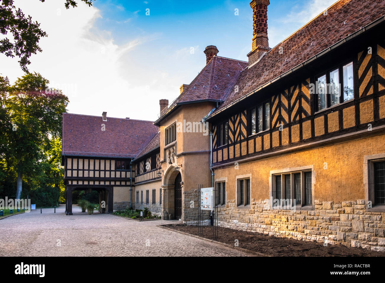 Potsdam, Brandenburg / Germany 2018/07/29 Exterior of the