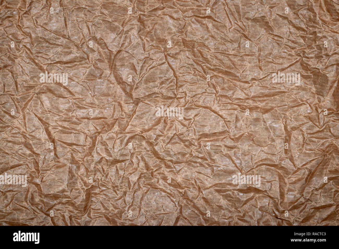 Crumpled paper, abstract background or texture. Stock Photo