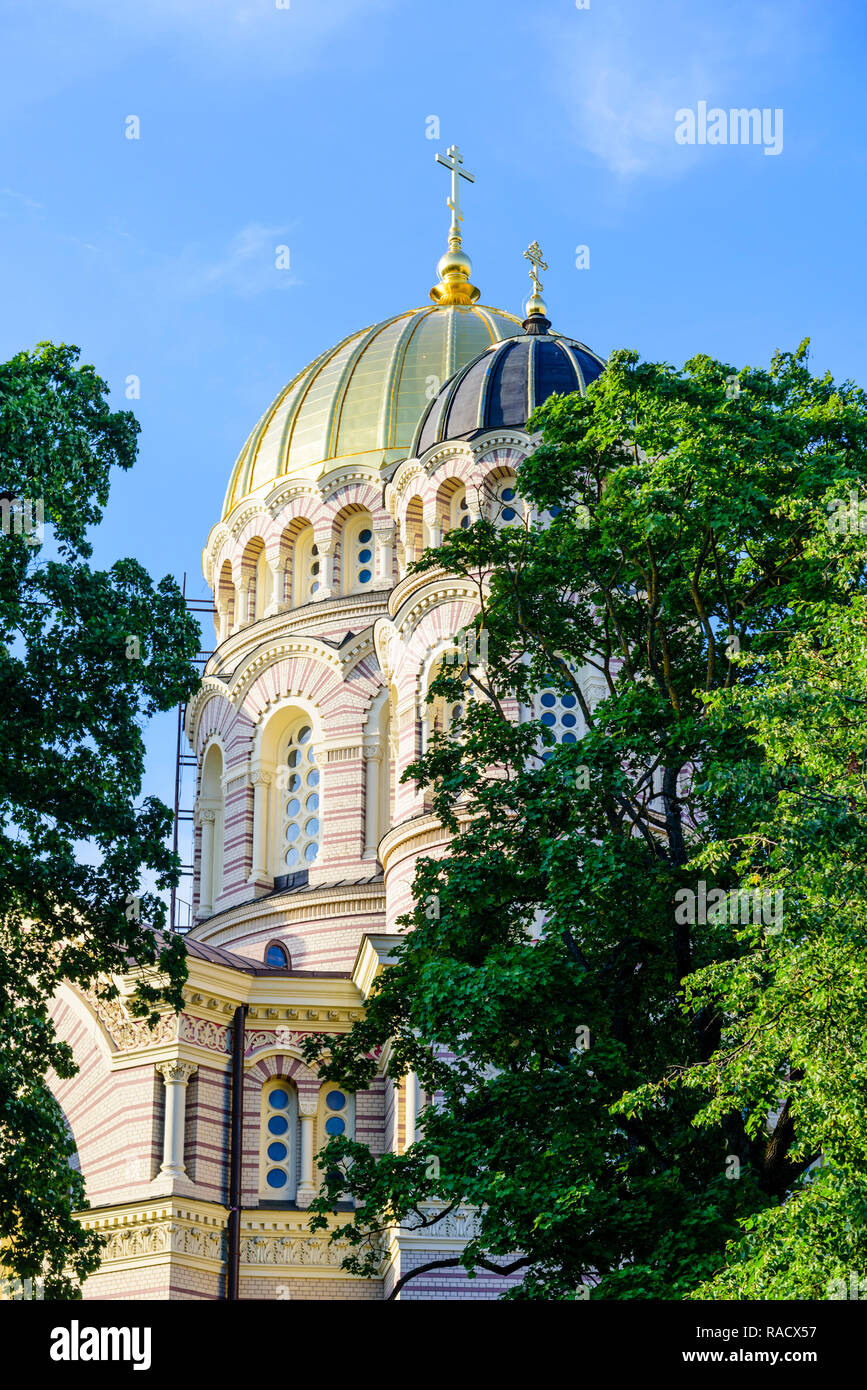 Riga Nativity of Christ Cathedral, Riga, Latvia, Europe Stock Photo Alamy