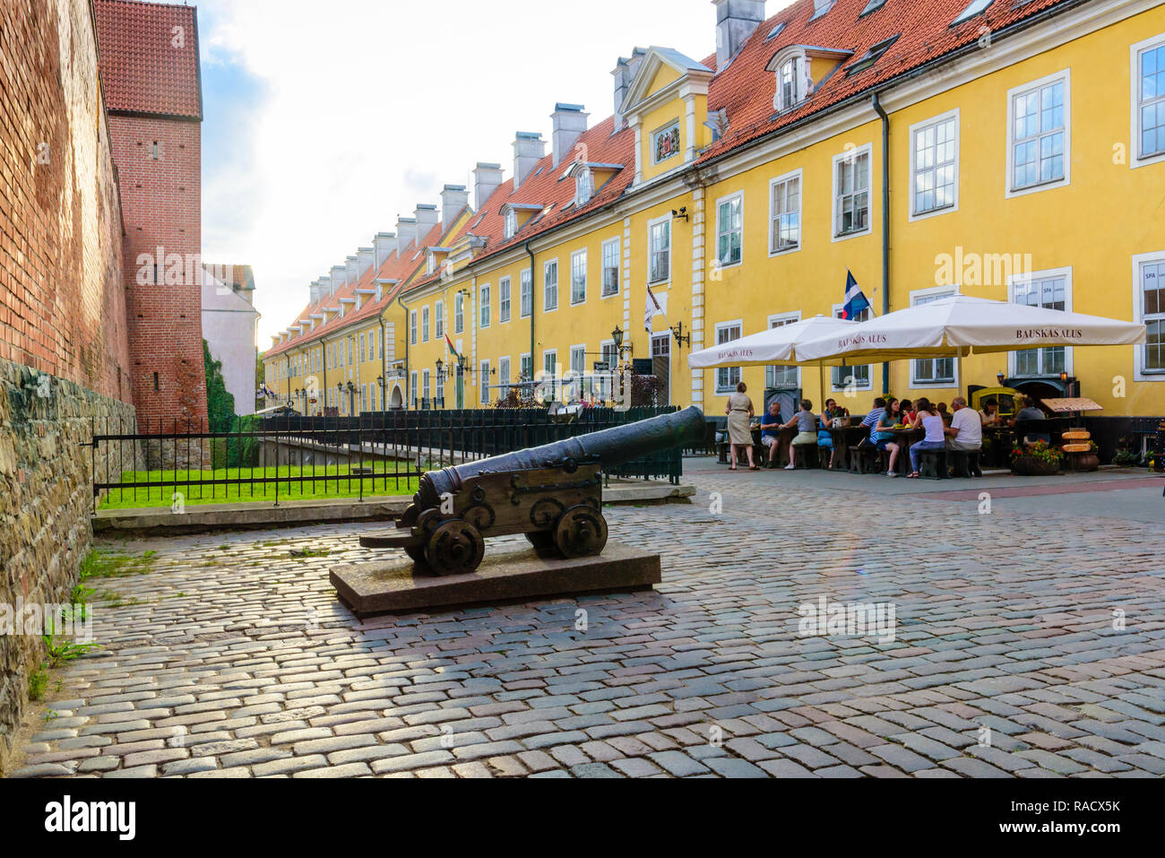 Jacob's Barracks, Old Town, UNESCO World Heritage Site, Riga, Latvia, Europe Stock Photo