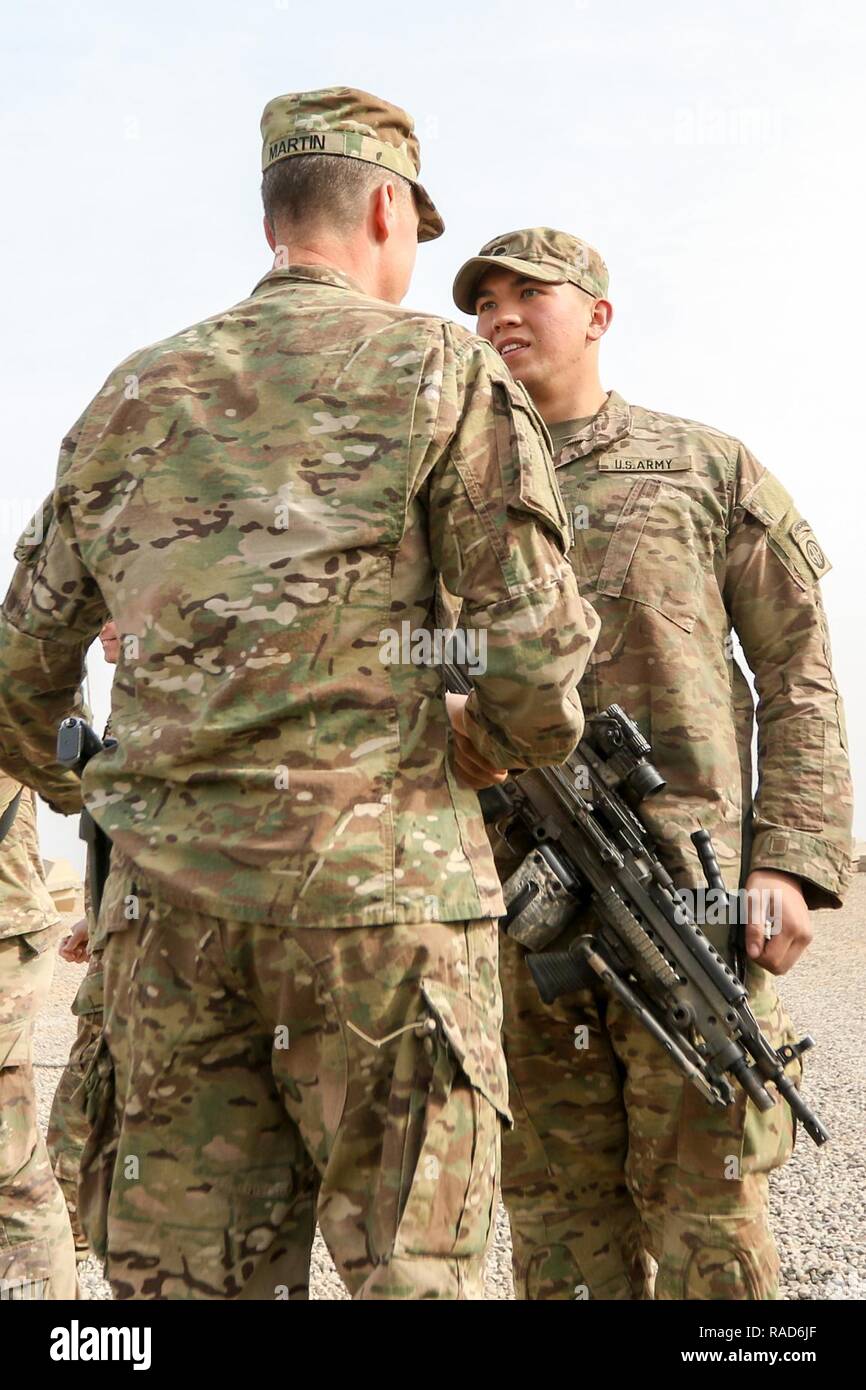 Maj. Gen. Joseph M. Martin, commanding general of the Combined Joint