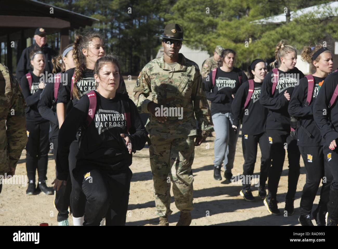 Staff Sgt. Wayne A. Murray Jr., a drill sergeant with Alpha Company