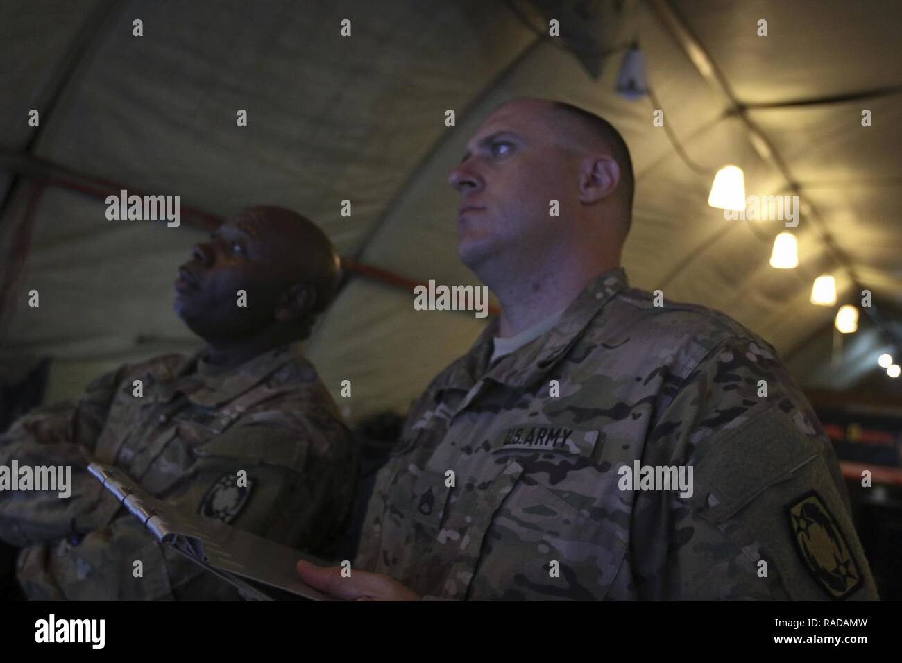 Staff Sgt. Christopher Temple (right), a Minneapolis, Minnesota native