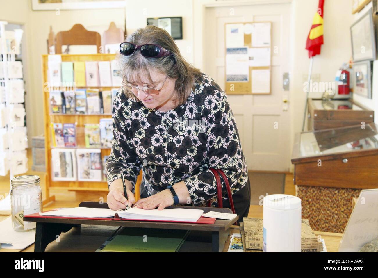 Vicki Mullen, wife of Brig. Gen. William F. Mullen III, Combat Center