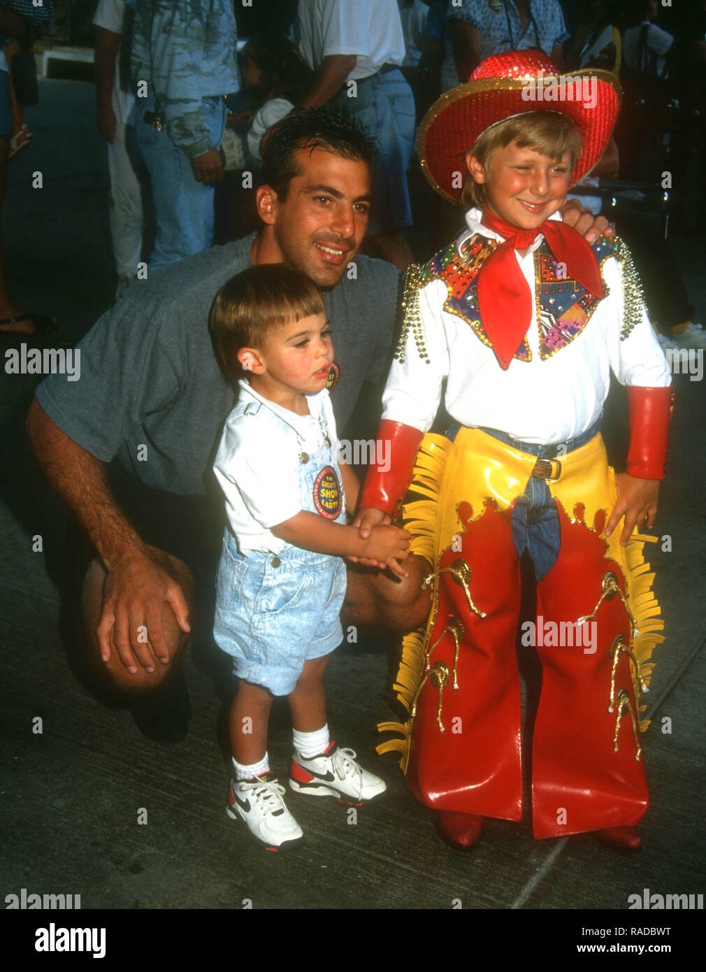 LOS ANGELES, CA JULY 22 An actor attends Ringling Brothers Barnum and Bailey Circus on July