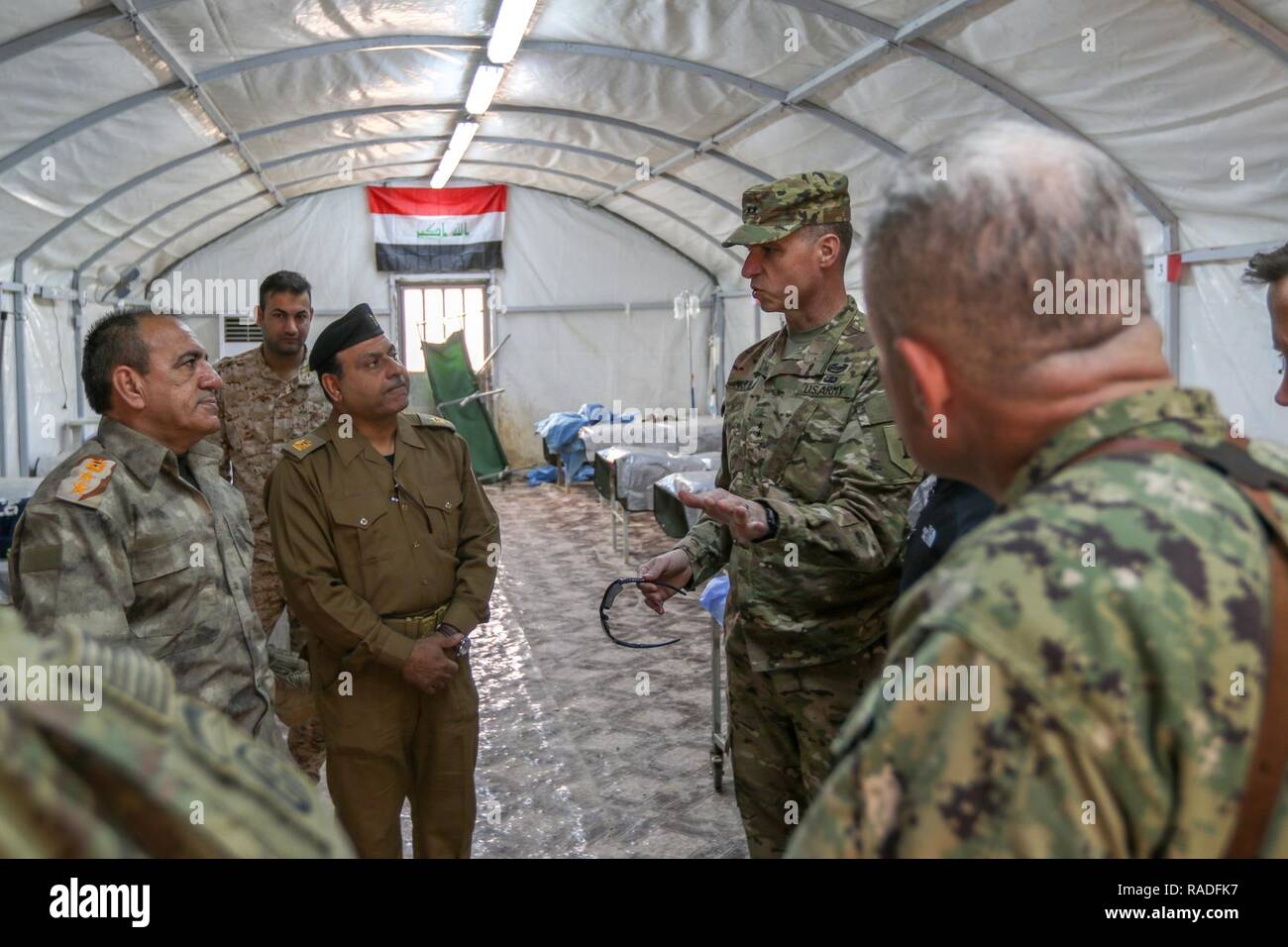 Combined joint forces land component command iraq hires stock