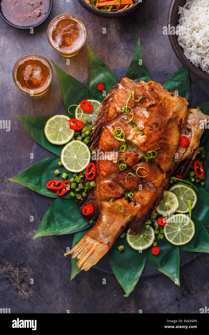 Thai Fried Whole Fish