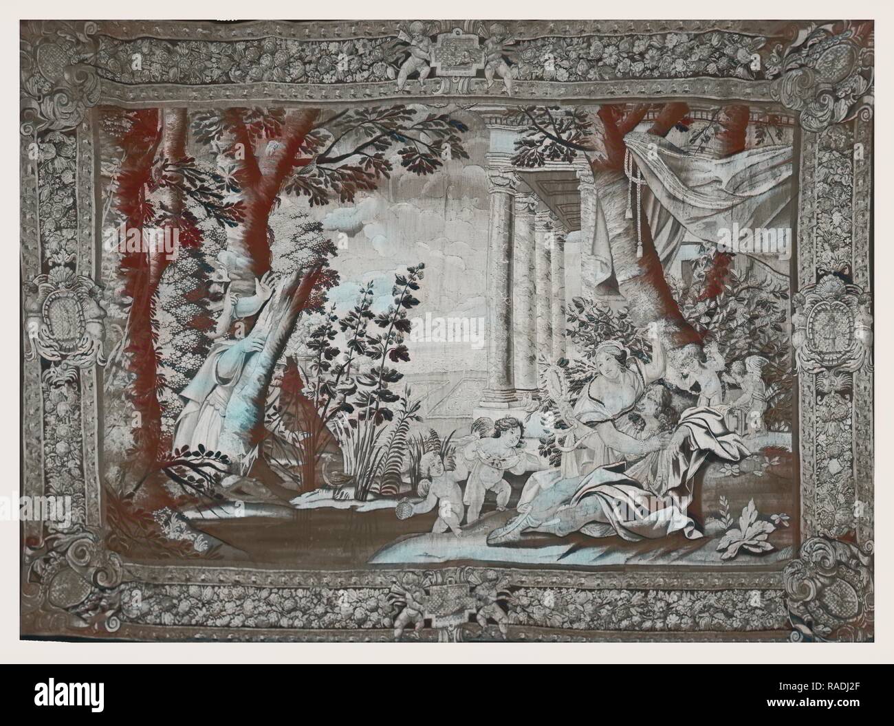 Carlo and Ubaldo find Rinaldo in Armida's garde. Reimagined by Gibon ...