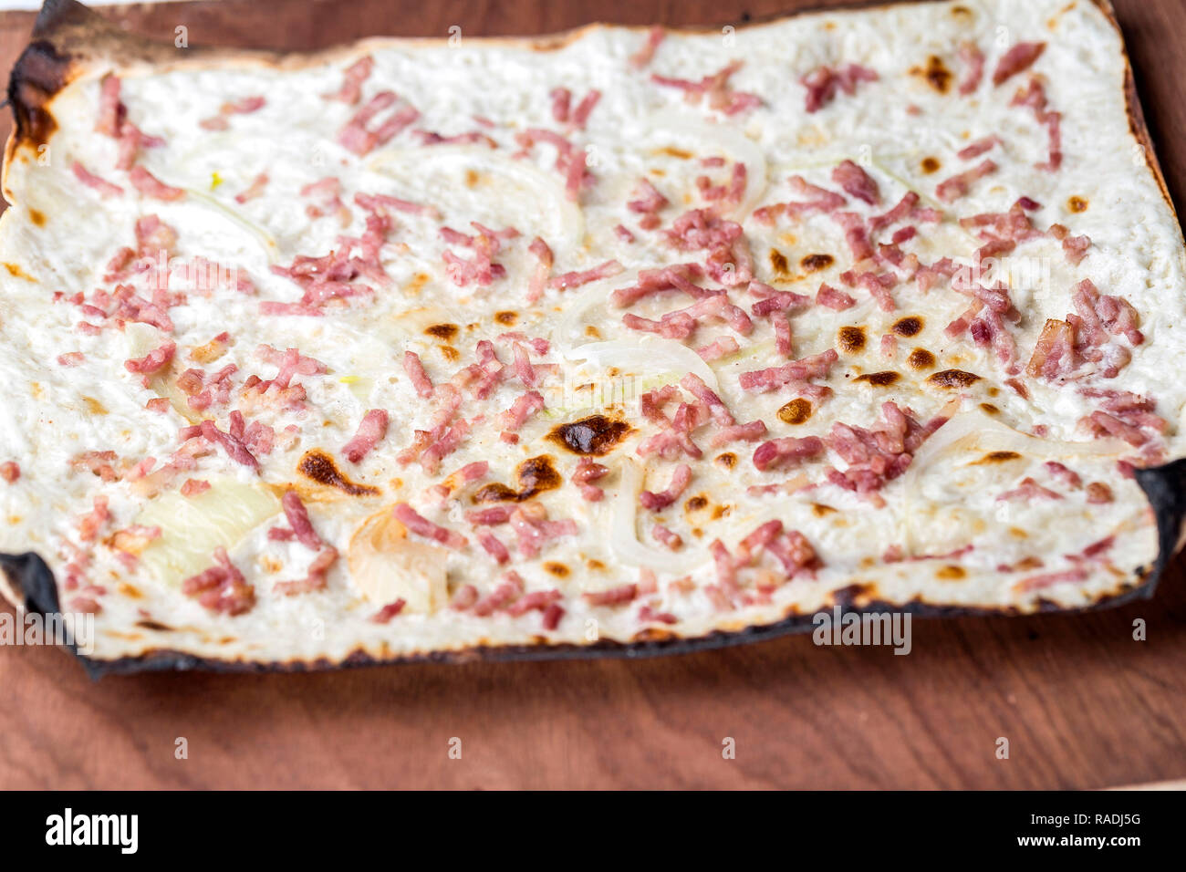Flammekueche High Resolution Stock Photography And Images Alamy