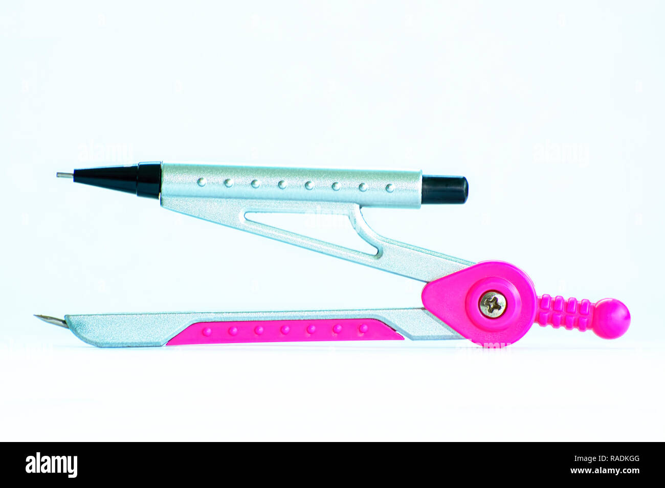 The drafting supplies on a white background Stock Photo Alamy