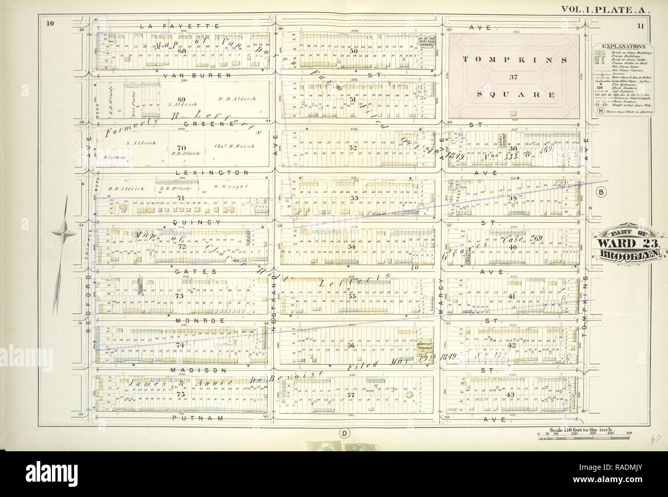 Van buren map hires stock photography and images Alamy