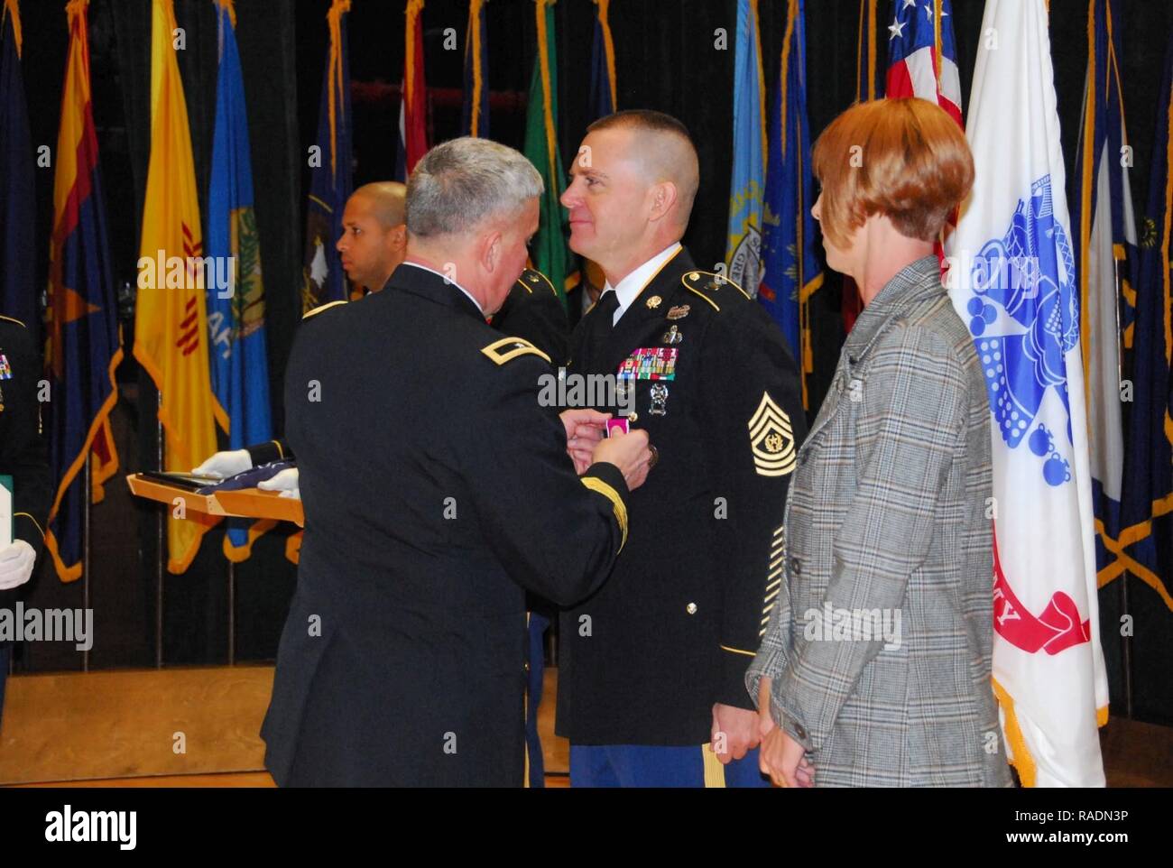 Brig. Gen. James Bonner, commanding general, 20th Chemical, Biological