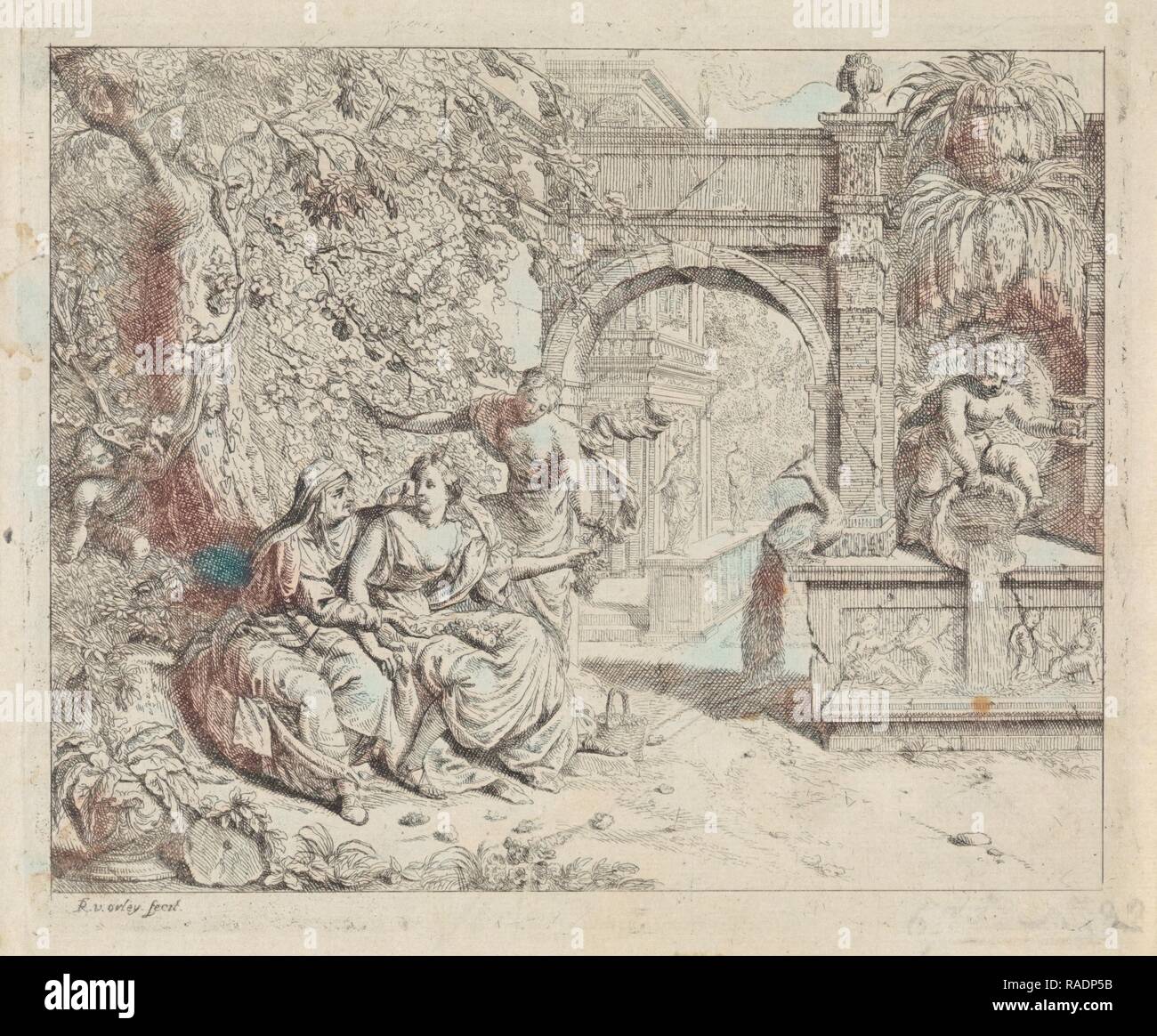 Vertumnus and Pomona, Richard van Orley, 1678 173. Reimagined by