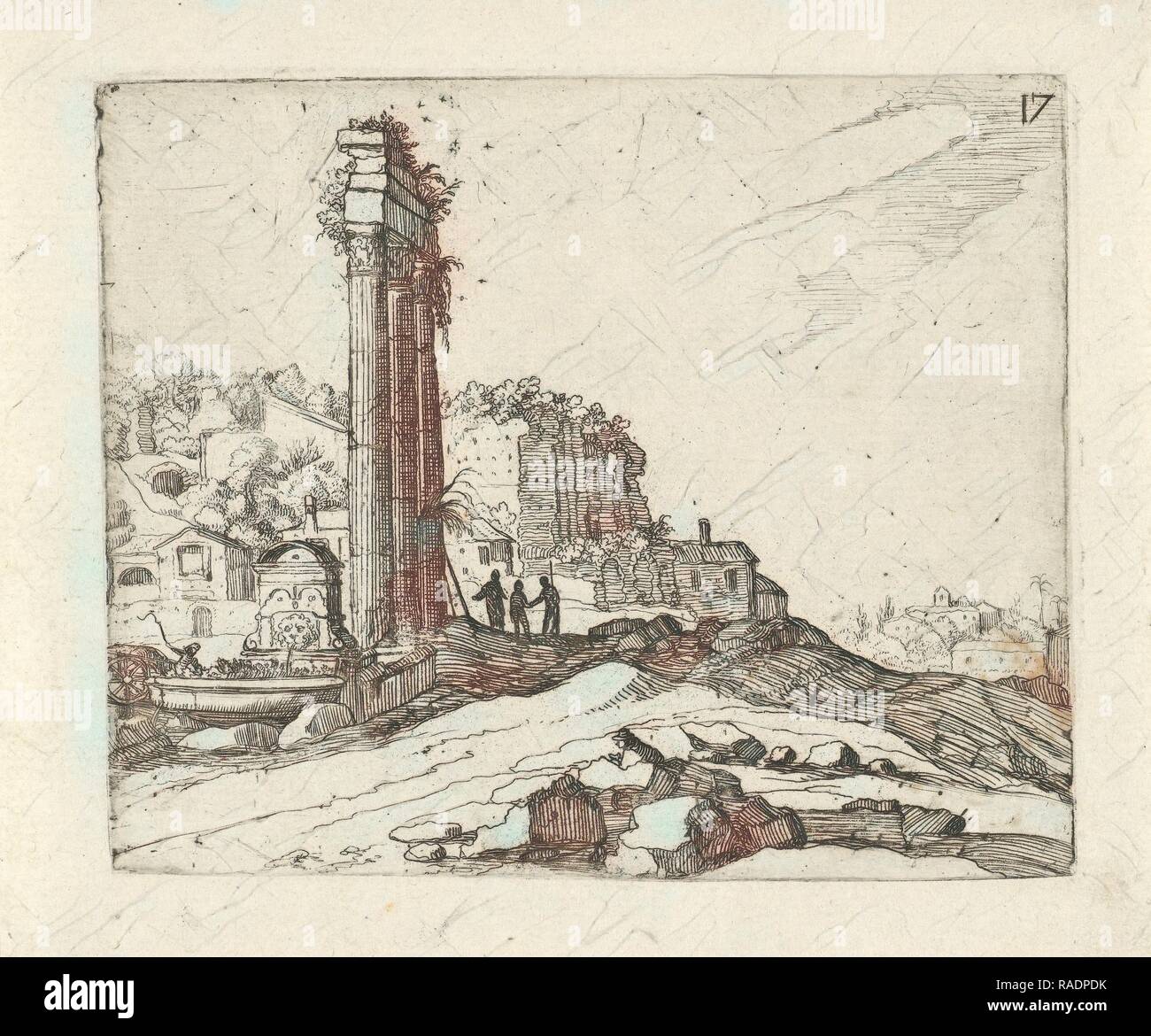 Temple of Castor and Pollux, Willem van Nieulandt (II), 1594 161