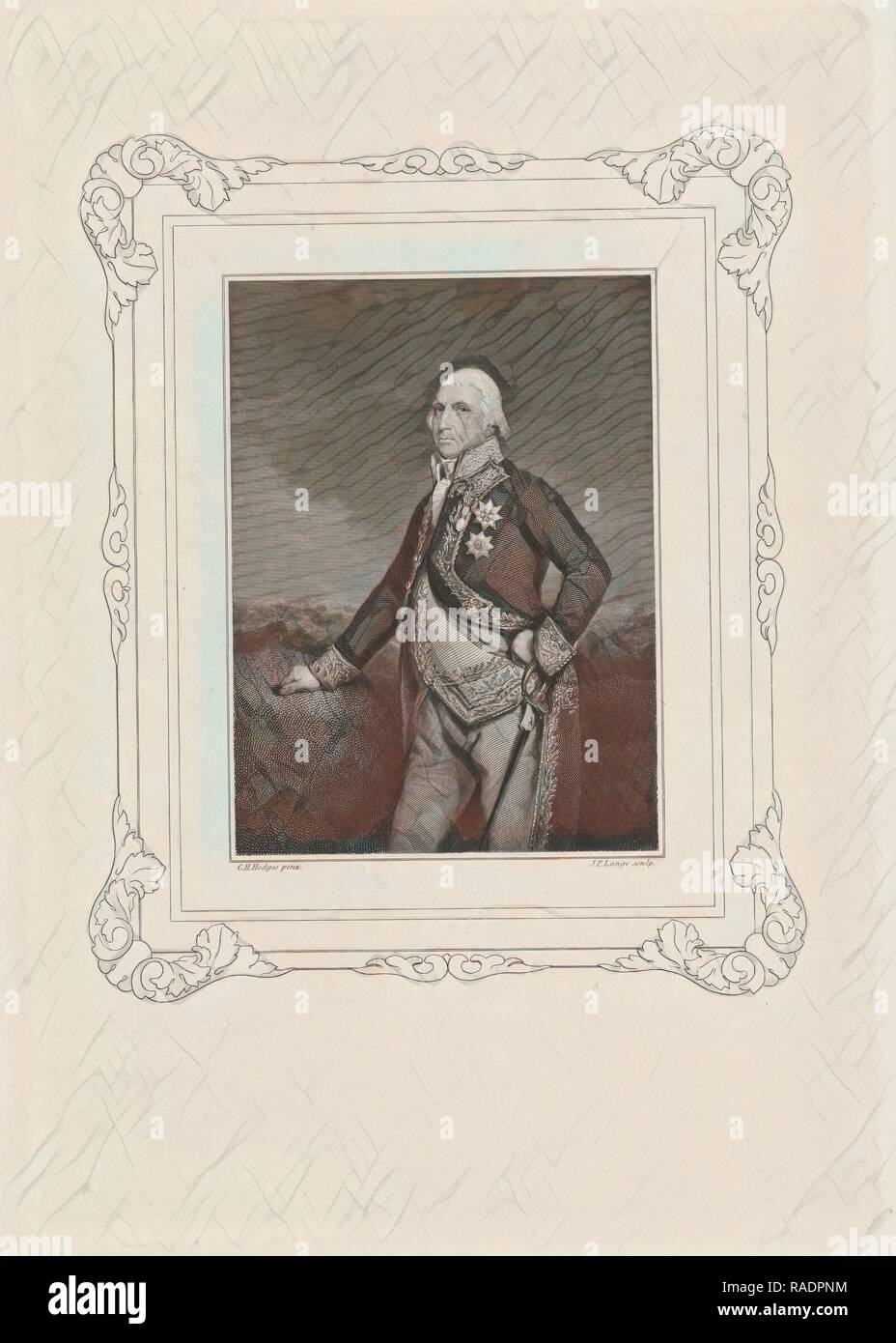 Portrait of Jan Hendrik van Kinsbergen, Johannes Philippus Lange, 1820