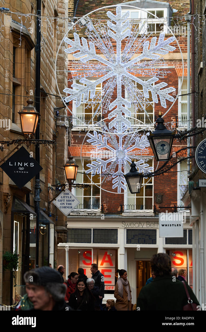 Cambridge christmas lights hires stock photography and images Alamy