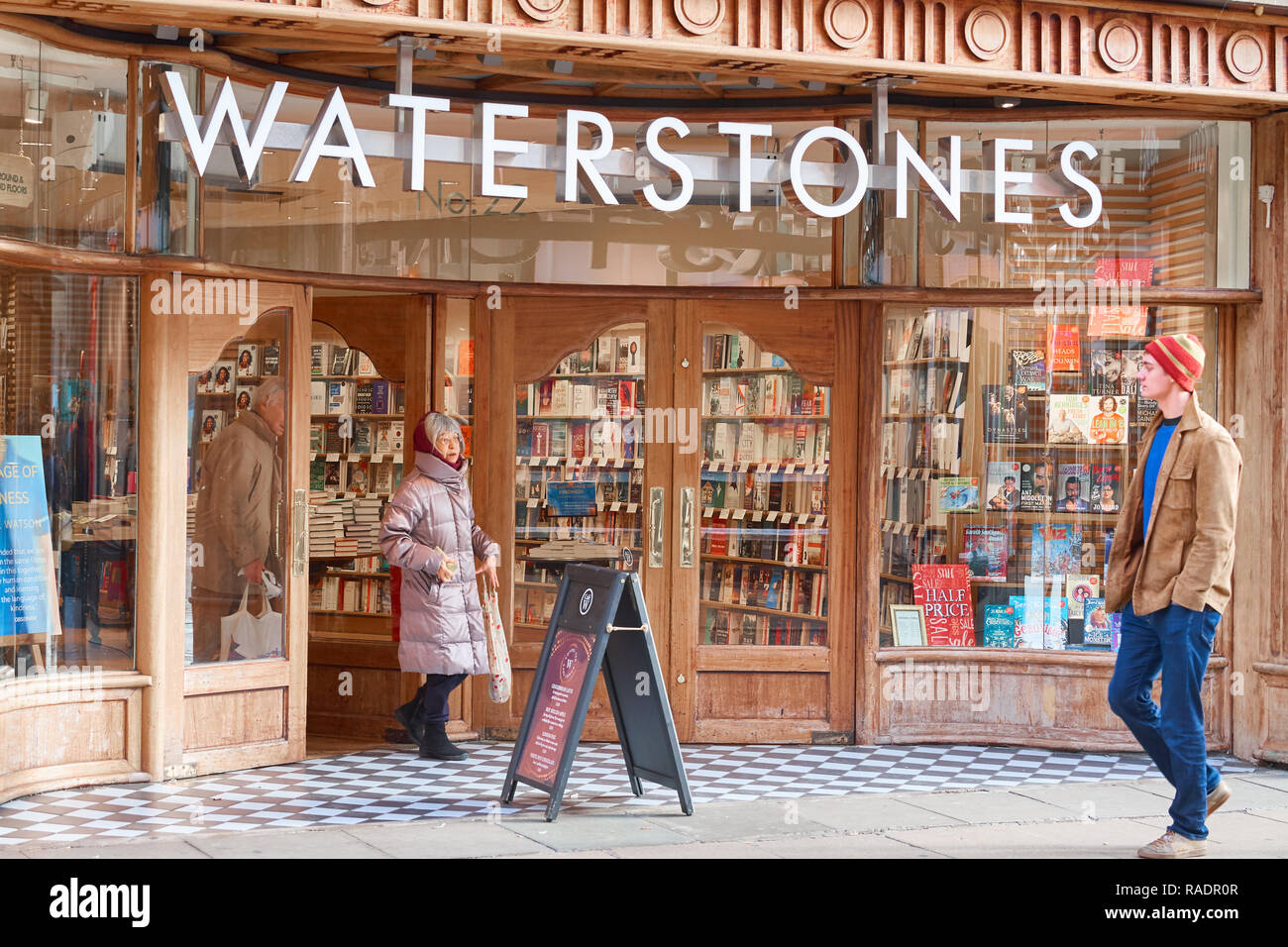 Waterstones book shop sidney street hires stock photography and images
