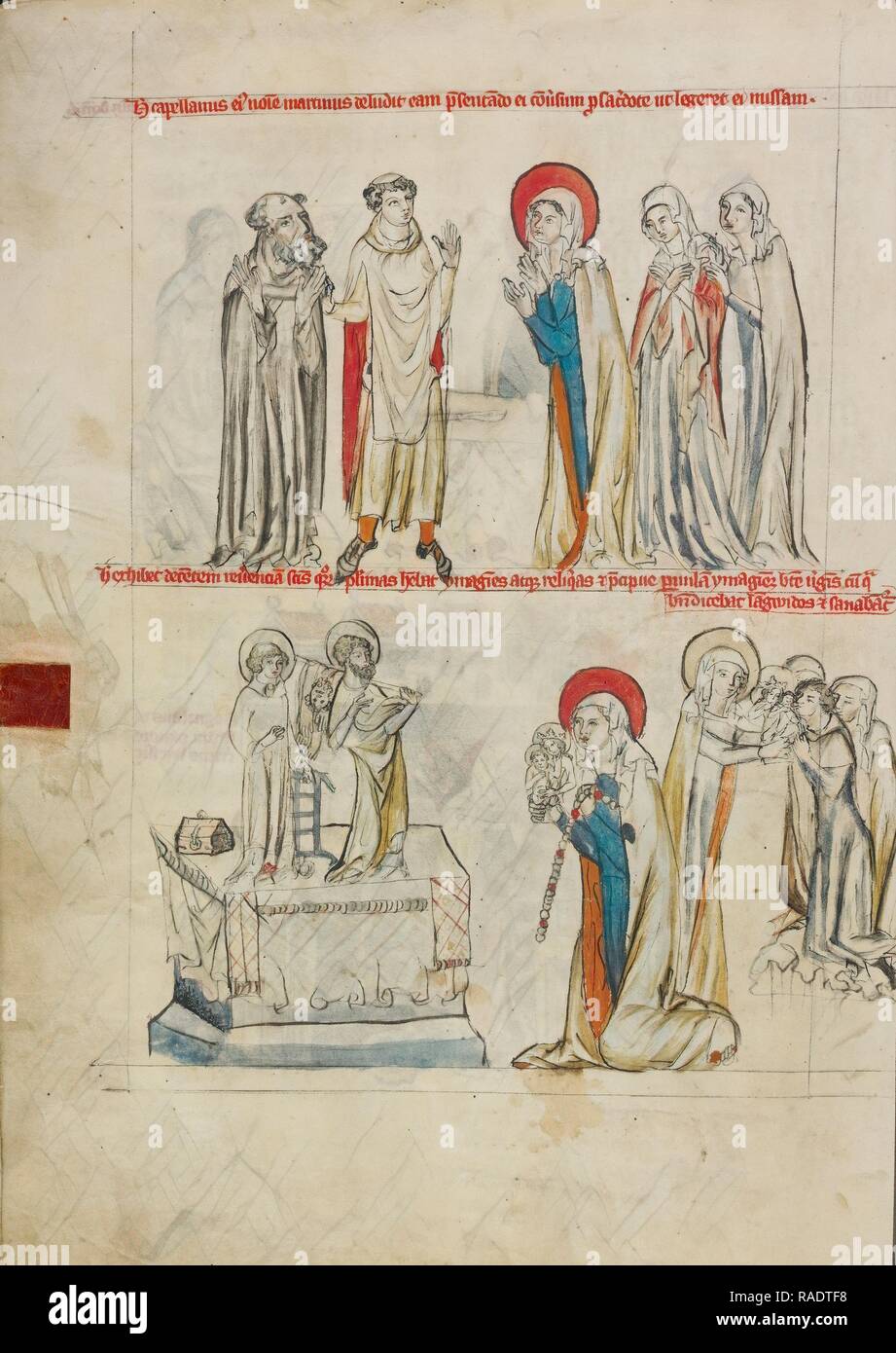 The Simplicity of Saint Hedwig, Saint Hedwig Worshipping Images of