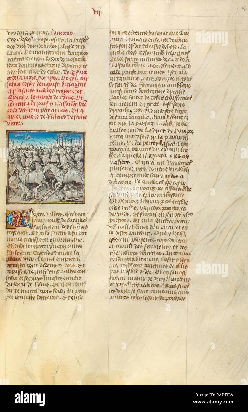 The Army Of Pompeius Fleeing Julius Caesar Ghent Belgium About 1475 Tempera Colors Gold Leaf And Gold Paint On Reimagined Stock Photo Alamy The Army Of Pompeius Fleeing Julius Caesar Ghent Belgium About 1475 Tempera Colors Gold Leaf And Gold Paint On Reimagined Stock Photo Alamy