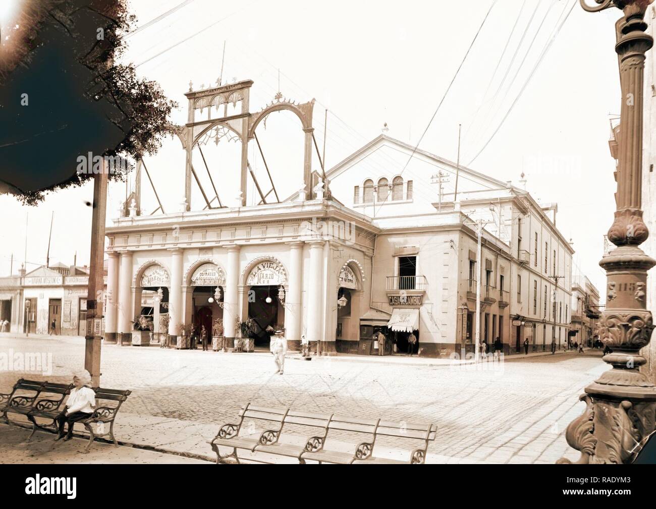 Tacon Theatre, Havana, Cuba, Teatro Nacional (Havana, Cuba), Theaters, Cuba, Havana, 190. Reimagined Stock Photo