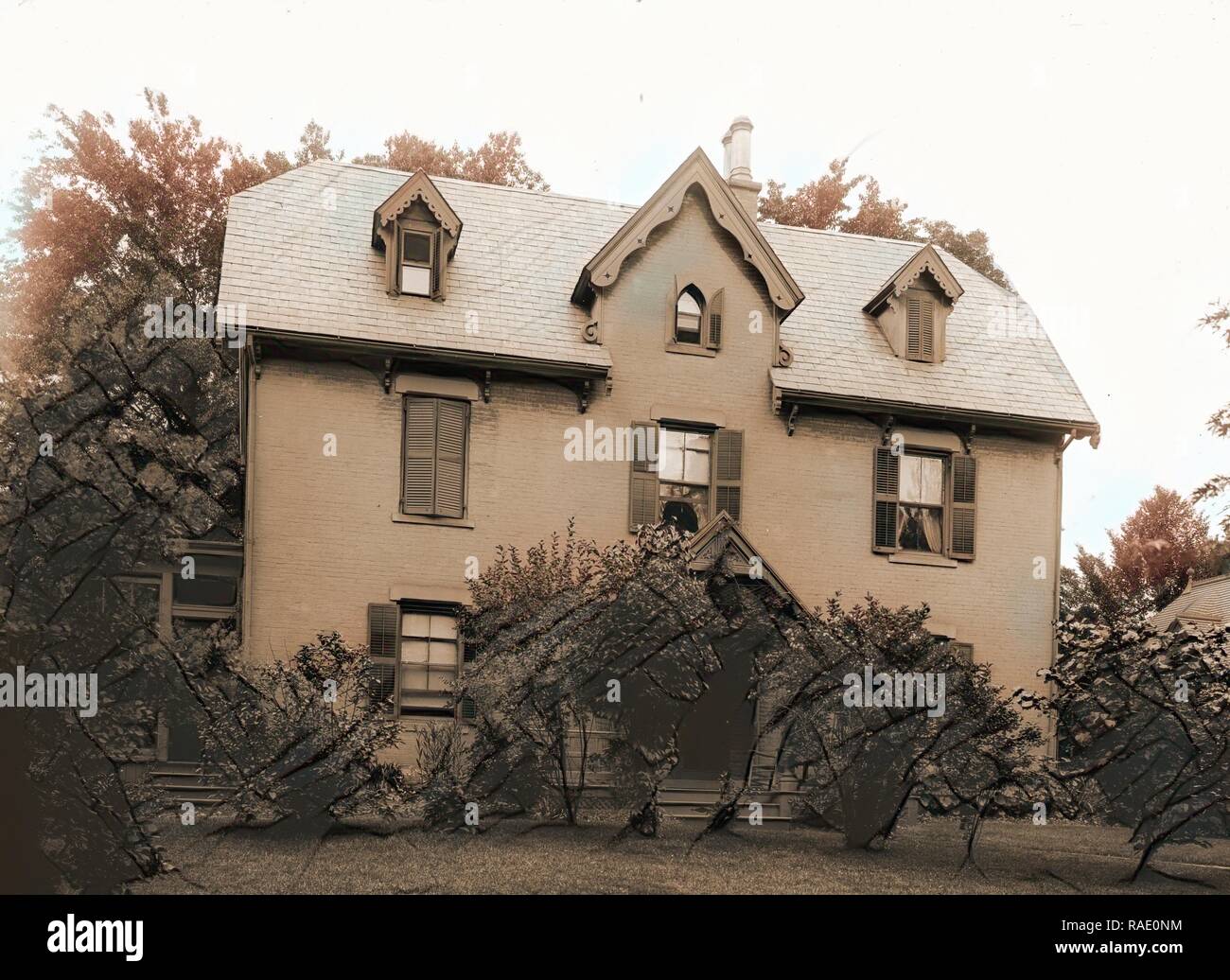 Harriet Beecher Stowe's residence, Hartford, Ct, Harriet Beecher Stowe