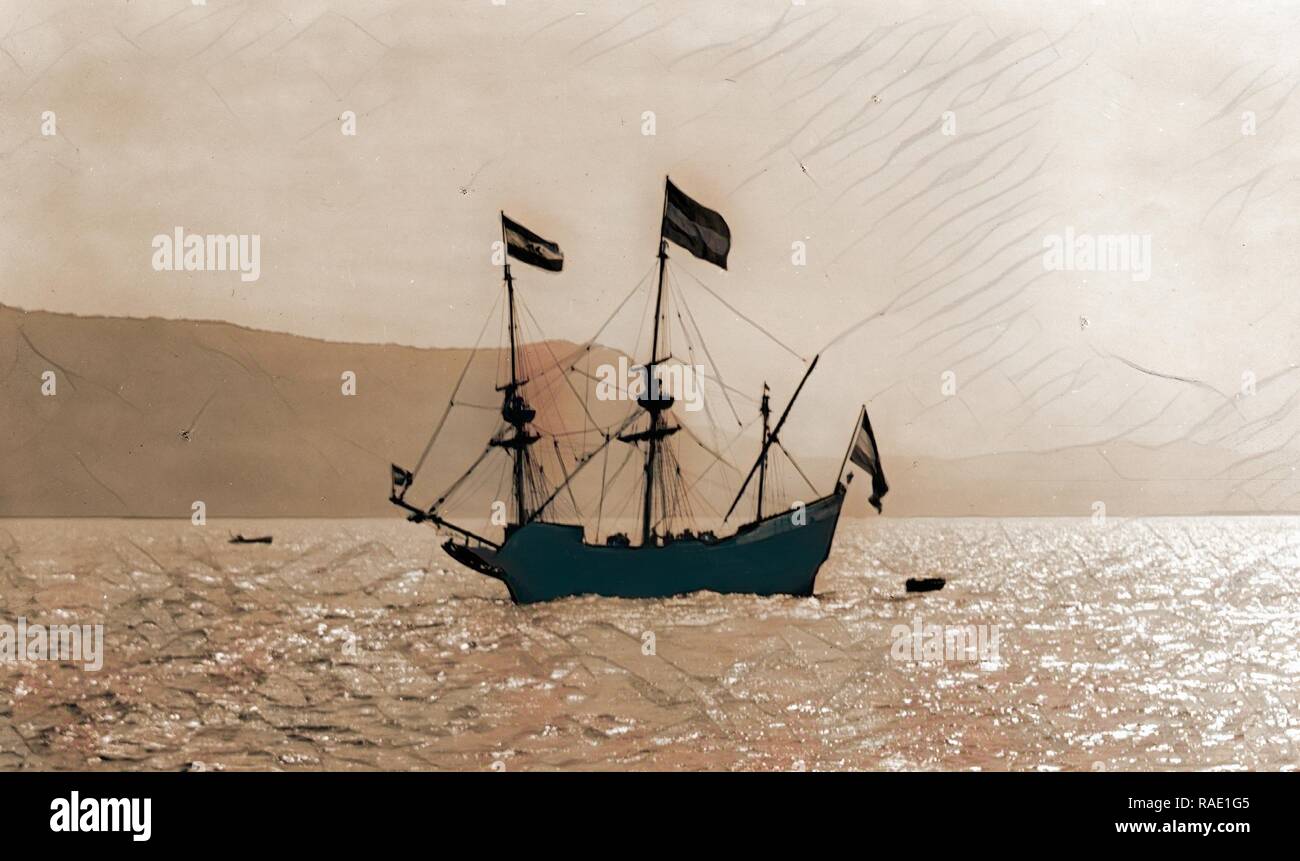 Hudson S Half Moon On Hudson Half Moon Ship Replica Hudson Fulton Hudson S Half Moon On Hudson Half Moon Ship Replica Hudson Fulton