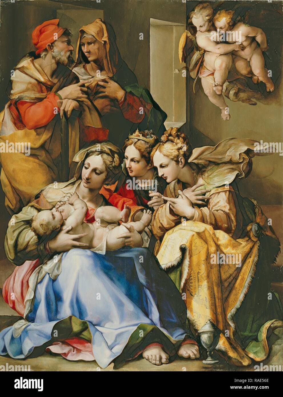 The Holy Family With Saints Anne And Catherine Of Alexandria – ANTOI