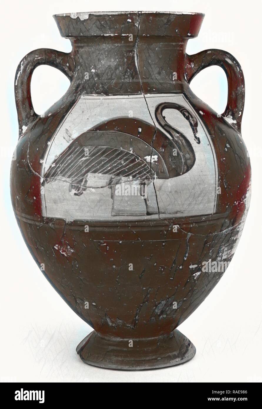 Attic BlackFigure Amphora, Athens, Greece, 550 550 B.C, Terracotta