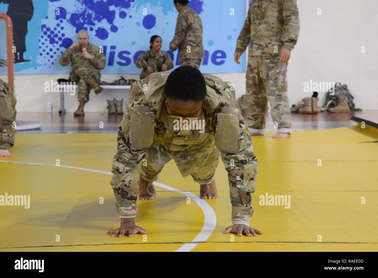 U.S. Army, 1st Lt. Kristal Onyema with Allied Forces North Battalion