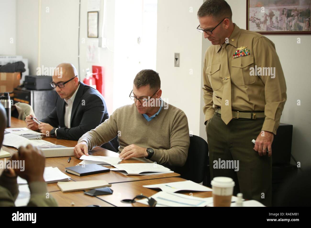 Mr christopher crimi with u s marine corps forces pacific speaks