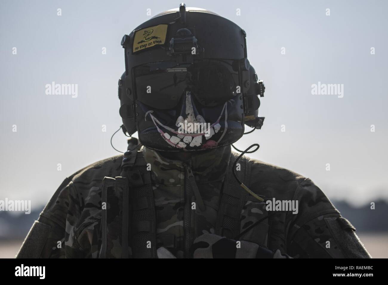 U.S. Army Sgt. Ralph Foy prepares a UH-60L Black Hawk MEDEVAC ...
