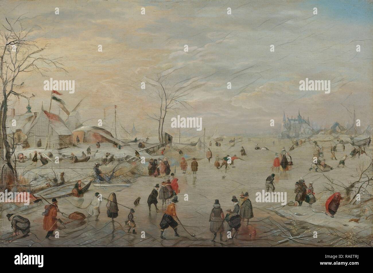 Entertainment on the Ice, Hendrick Avercamp, c. 1615 - c. 162.