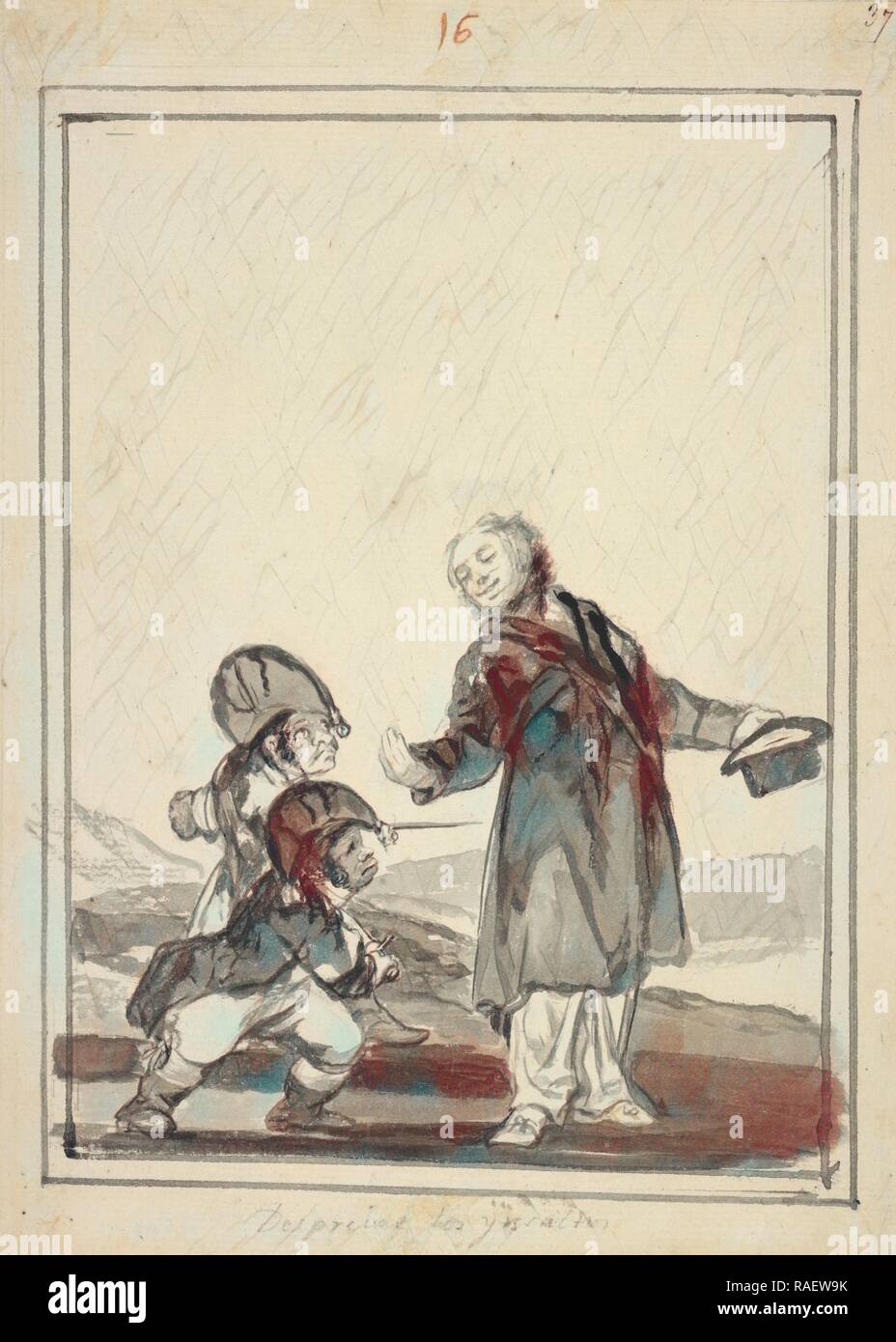 Contemptuous Of The Insults Francisco Jos De Goya Y Lucientes Francisco De Goya Spanish 