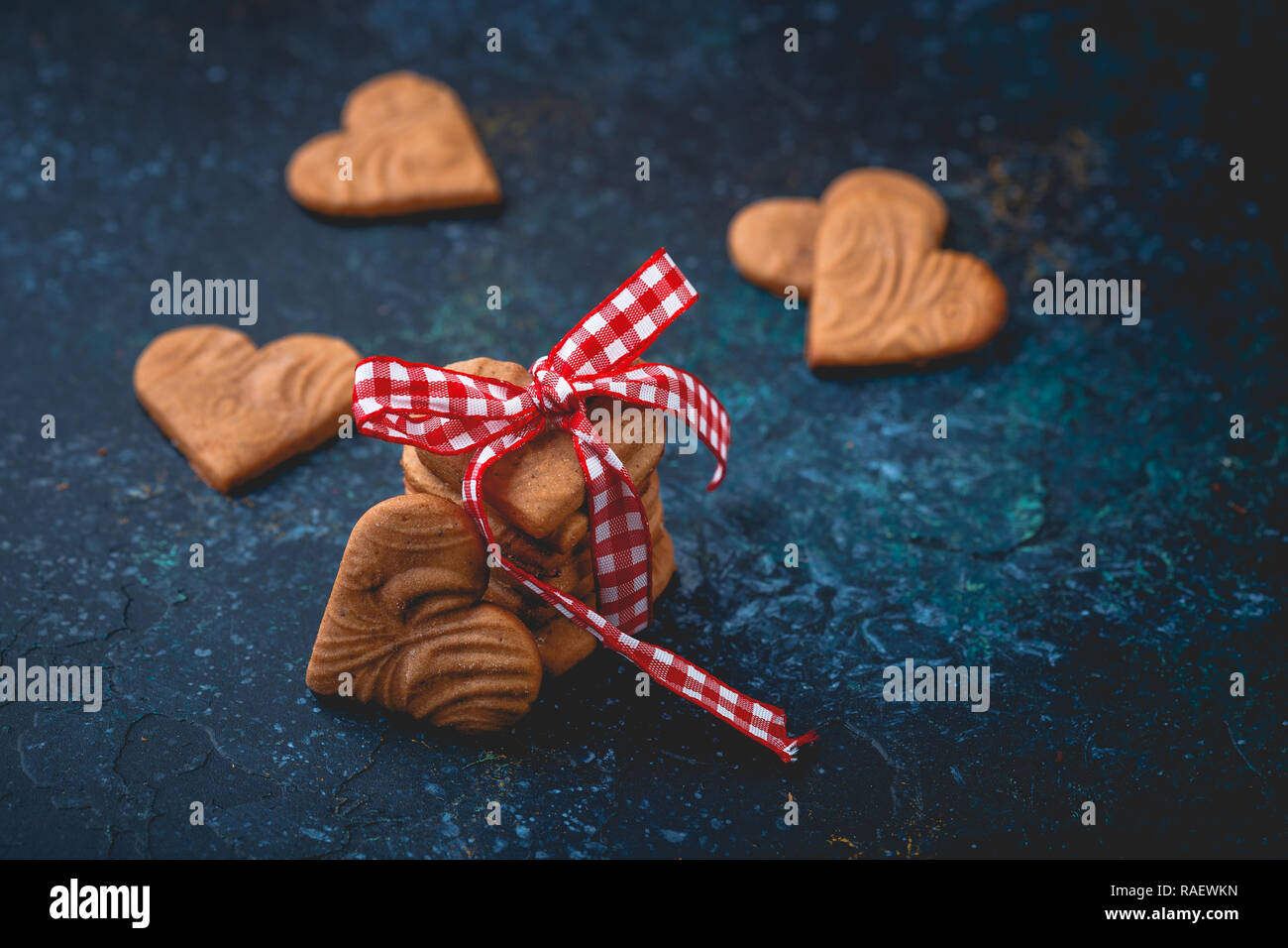 Cookies ribbon holiday present on hi-res stock photography and images -  Alamy