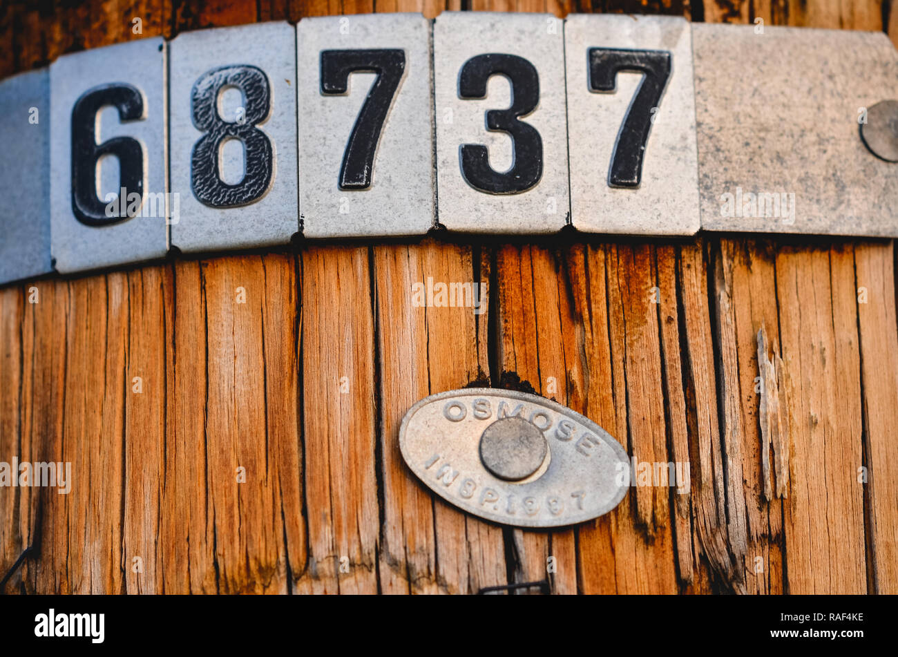 Wooden telephone pole hires stock photography and images Alamy
