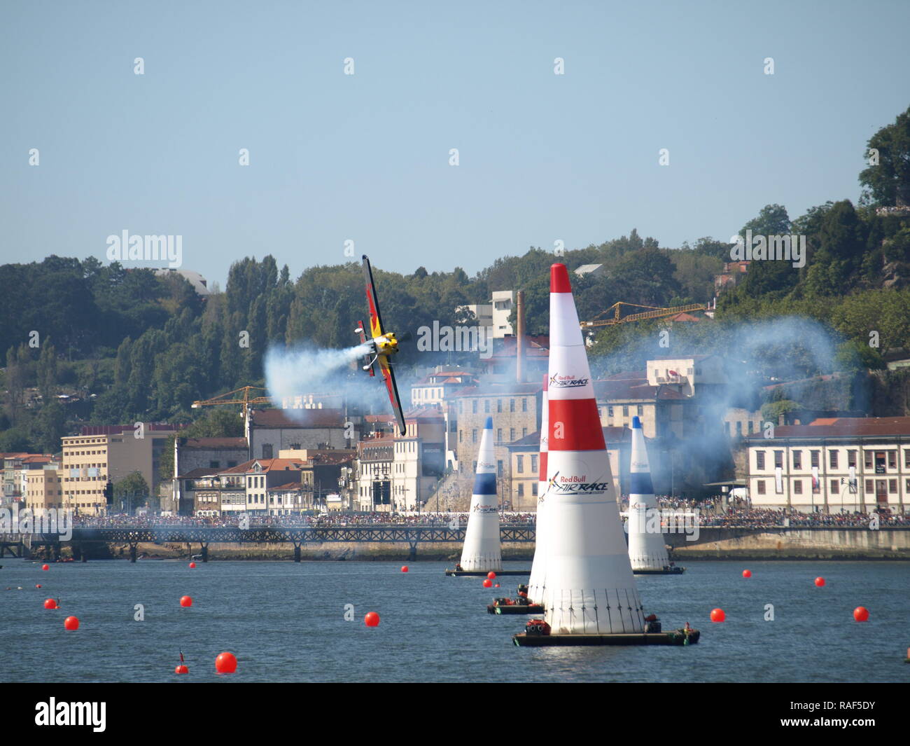 Red Bull Air Race Porto 2008 Stock Photo Alamy
