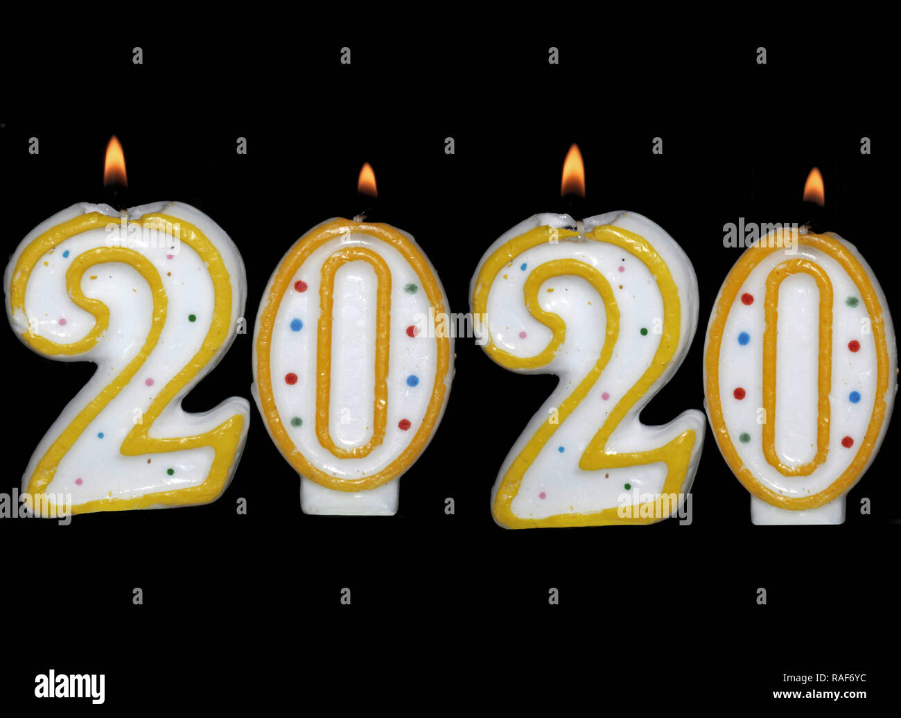 Happy new year 2020 Stock Photo
