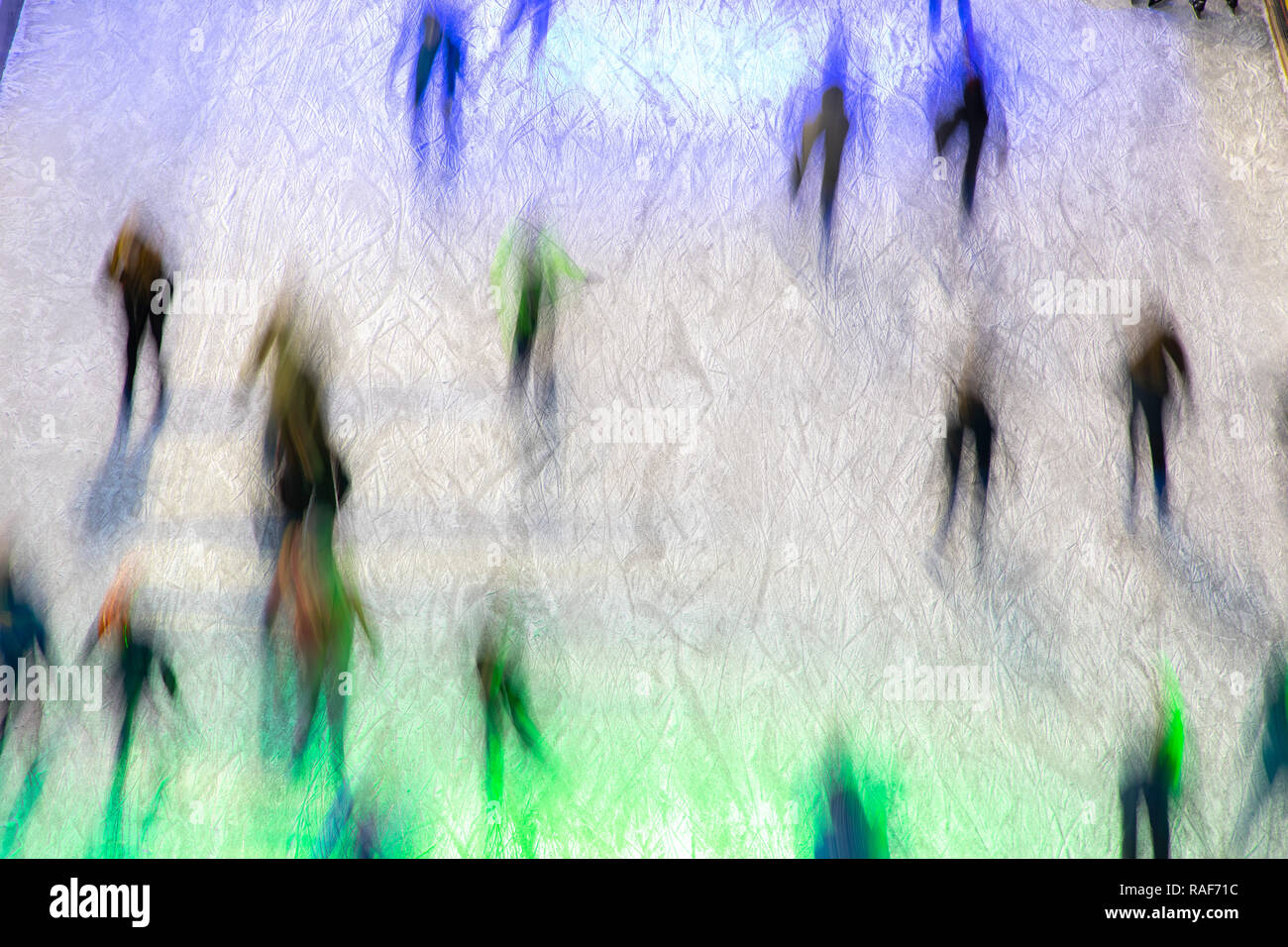 Ice rink birds eye view hi-res stock photography and images - Alamy