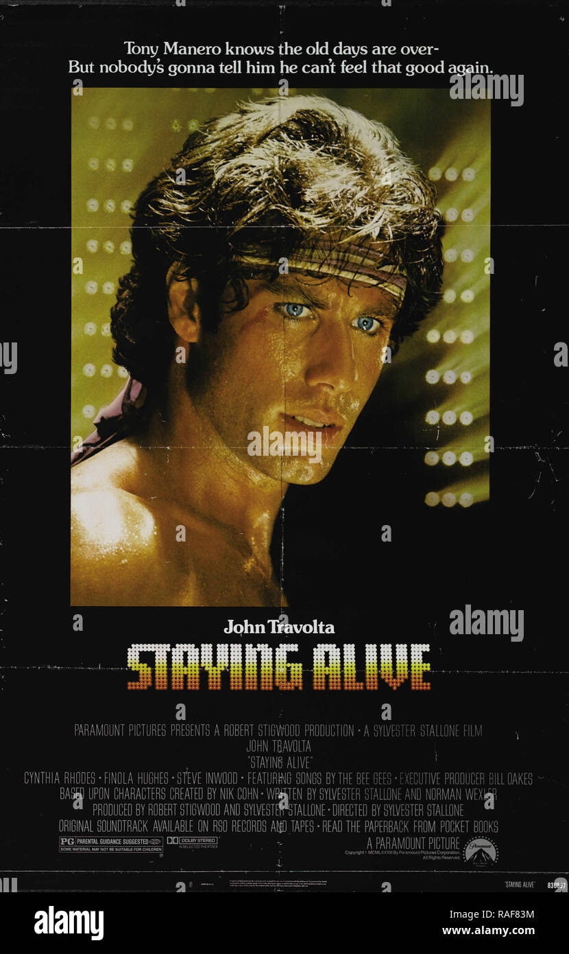 Staying alive john travolta deals
