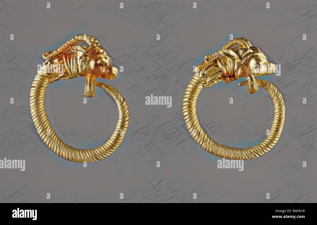 gold earrings egypt