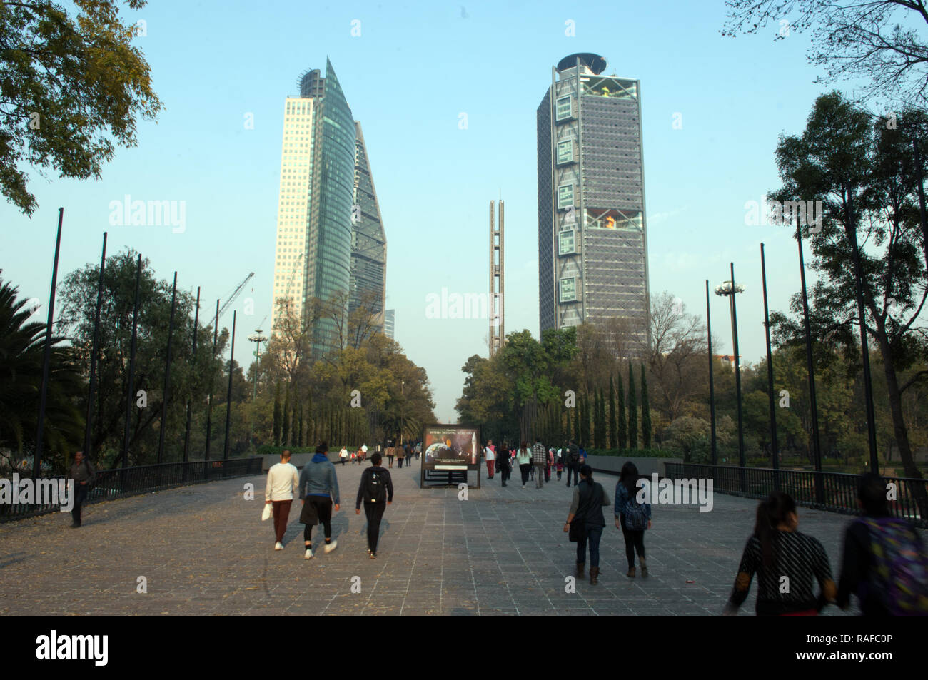 Mexico city reforma skyscrapers hi-res stock photography and images - Alamy