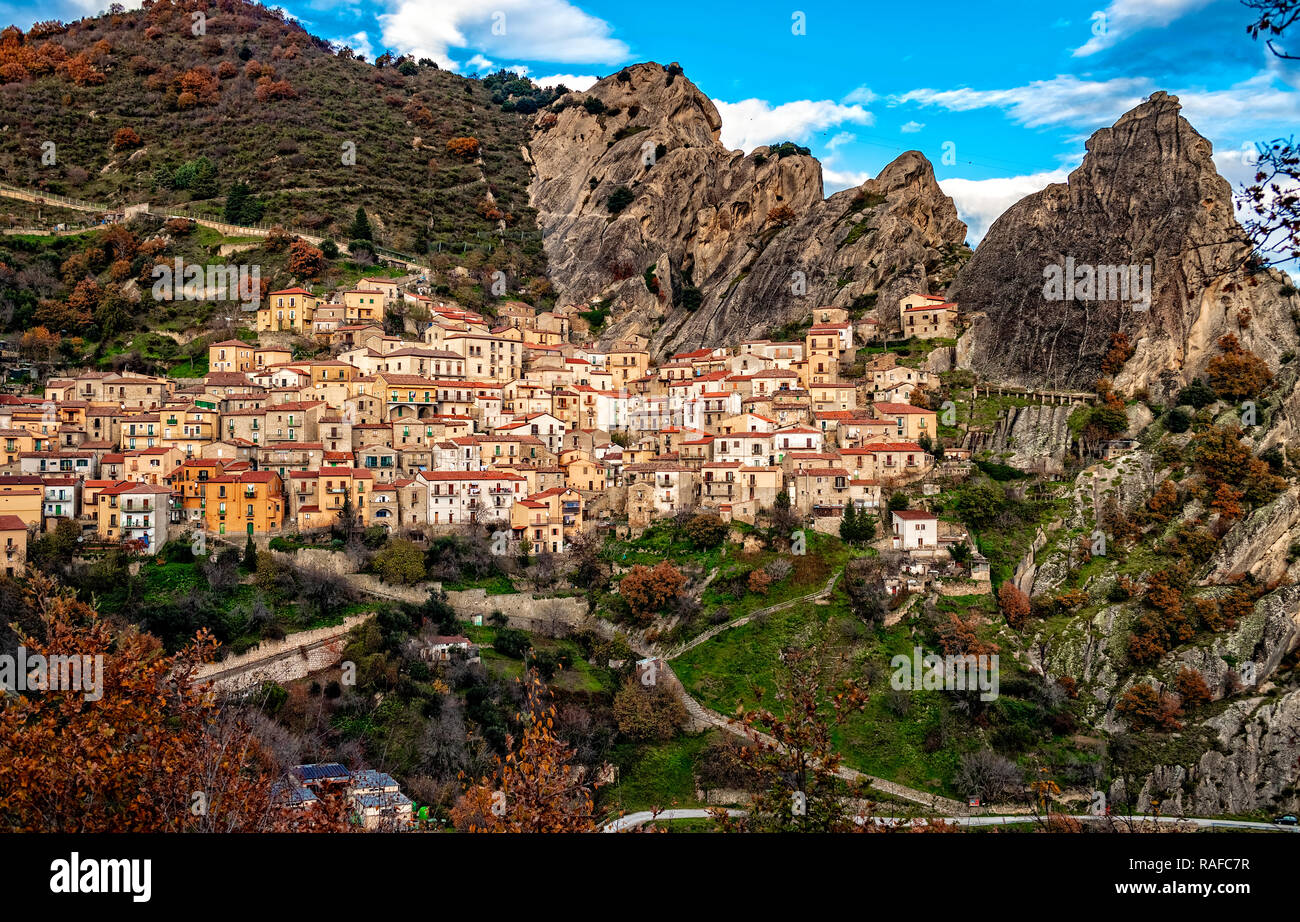 Italy Basilicata Dolomiti Lucane Castelmezzano View Stock Photo Alamy Italy Basilicata Dolomiti Lucane Castelmezzano View Stock Photo Alamy