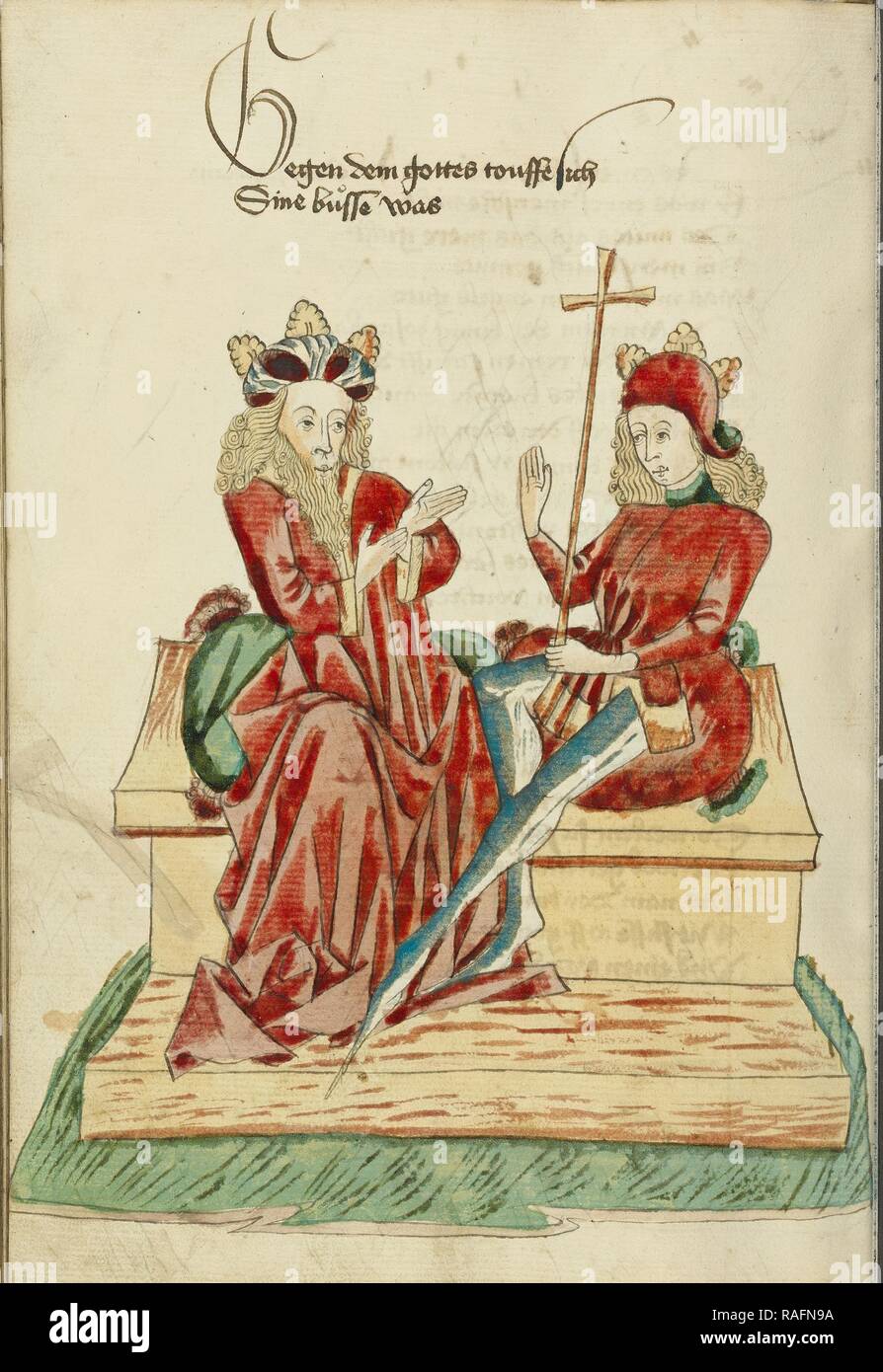 king-avenir-and-josaphat-in-conversation-follower-of-hans-schilling