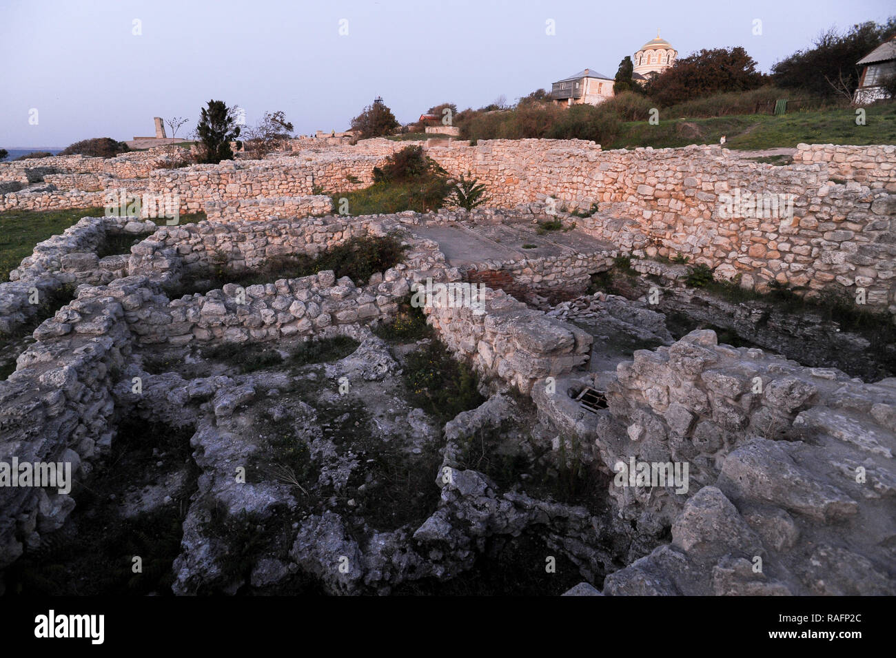 Neo-Byzantine Russian Orthodox Vladimirskiy Cathedral (St. Vladimir ...