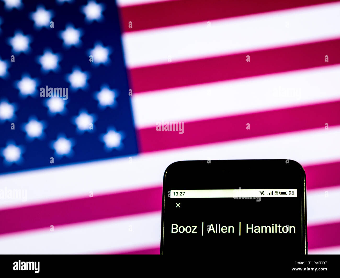 Booz Allen Hamilton Information Technology Consulting Company Logo