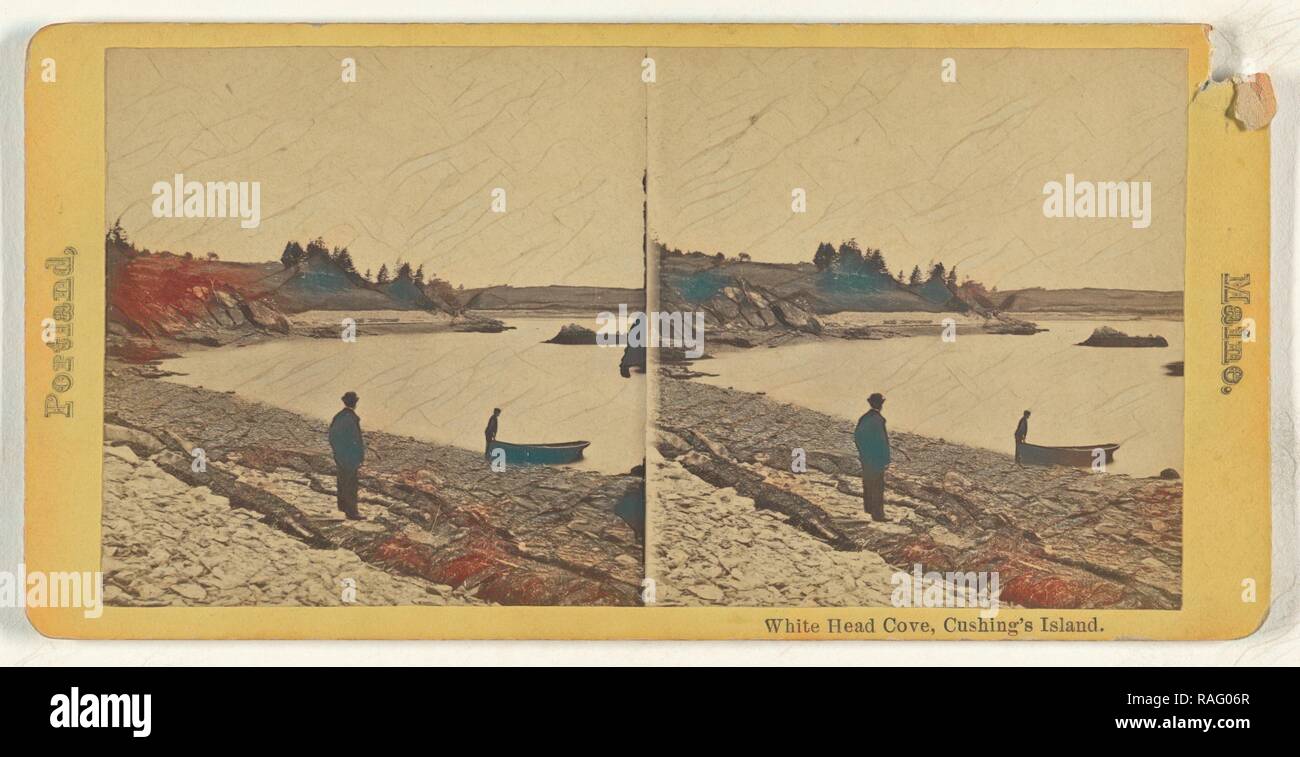 White Head Cove, Cushing's Island, Portland, Maine, American, about